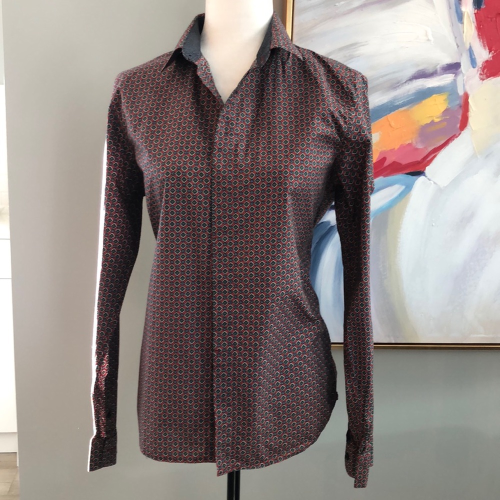EUC Etro button down blouse